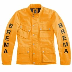 Tessuto Giacca Brema Silver Vase Giallo