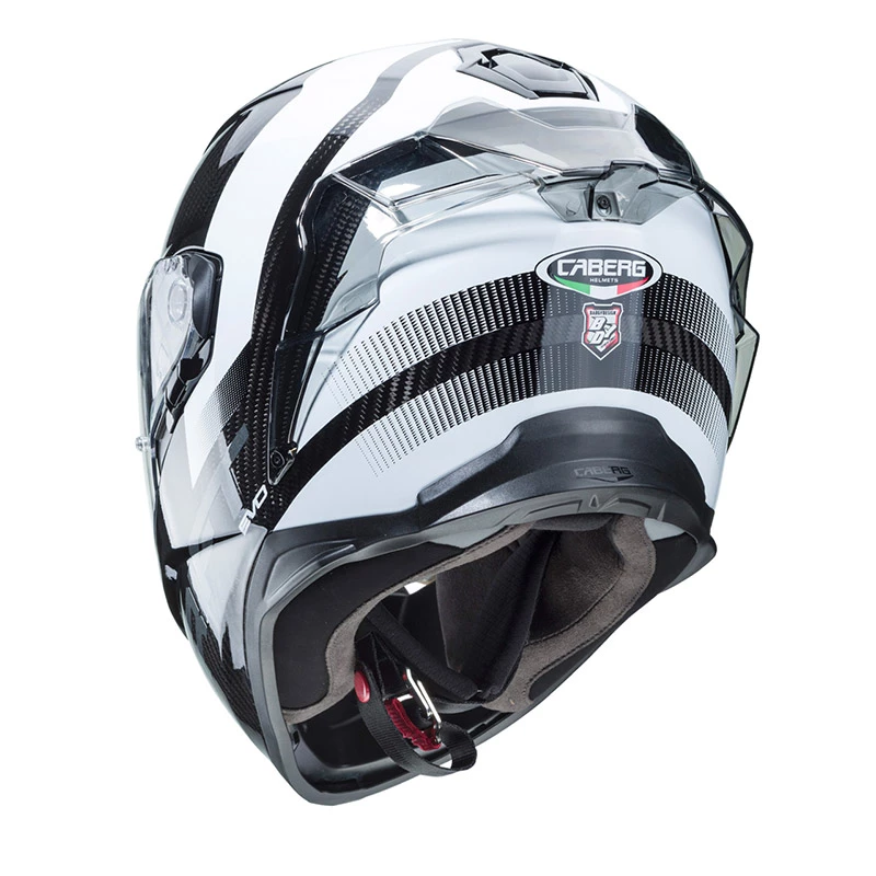 Fibra Casco Caberg Drift Evo Carbon Sonic Bianco - immagine 5