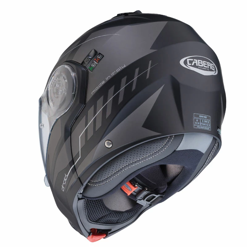 Policarbonato Caberg Droid Blaze Nero Opaco Antracite - immagine 4