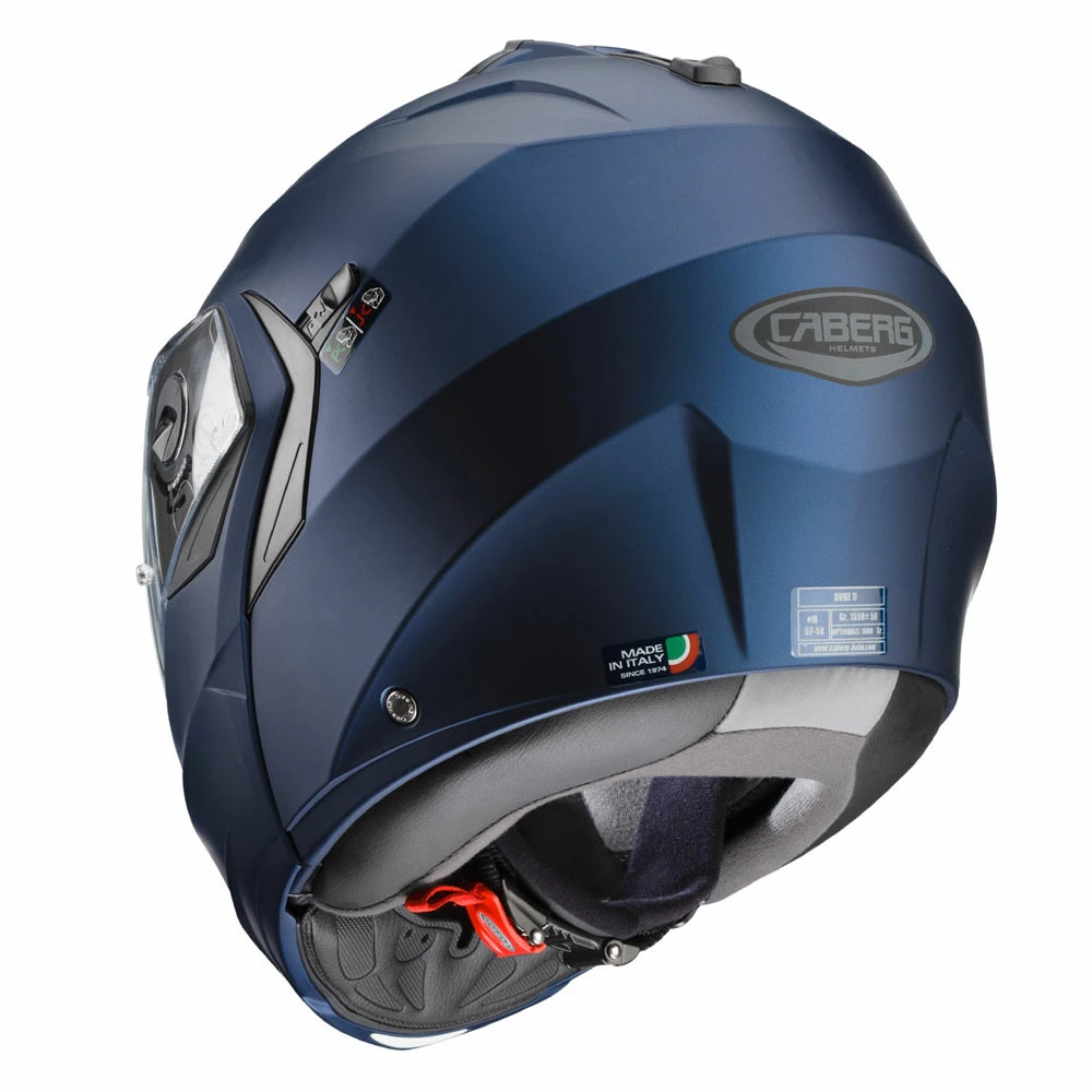 Policarbonato Casco Modulare Caberg Duke 2 Blu Opaco - immagine 4