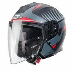 Fibra Casco Caberg Flyon Rio Nero Rosso Antracite