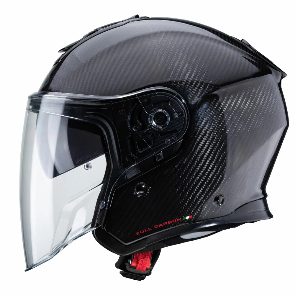 Fibra Casco Caberg Flyon Carbon Nero - immagine 3