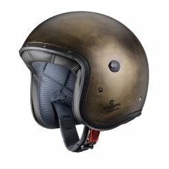 Custom Casco Jet Caberg Freeride Bronzo Brushed
