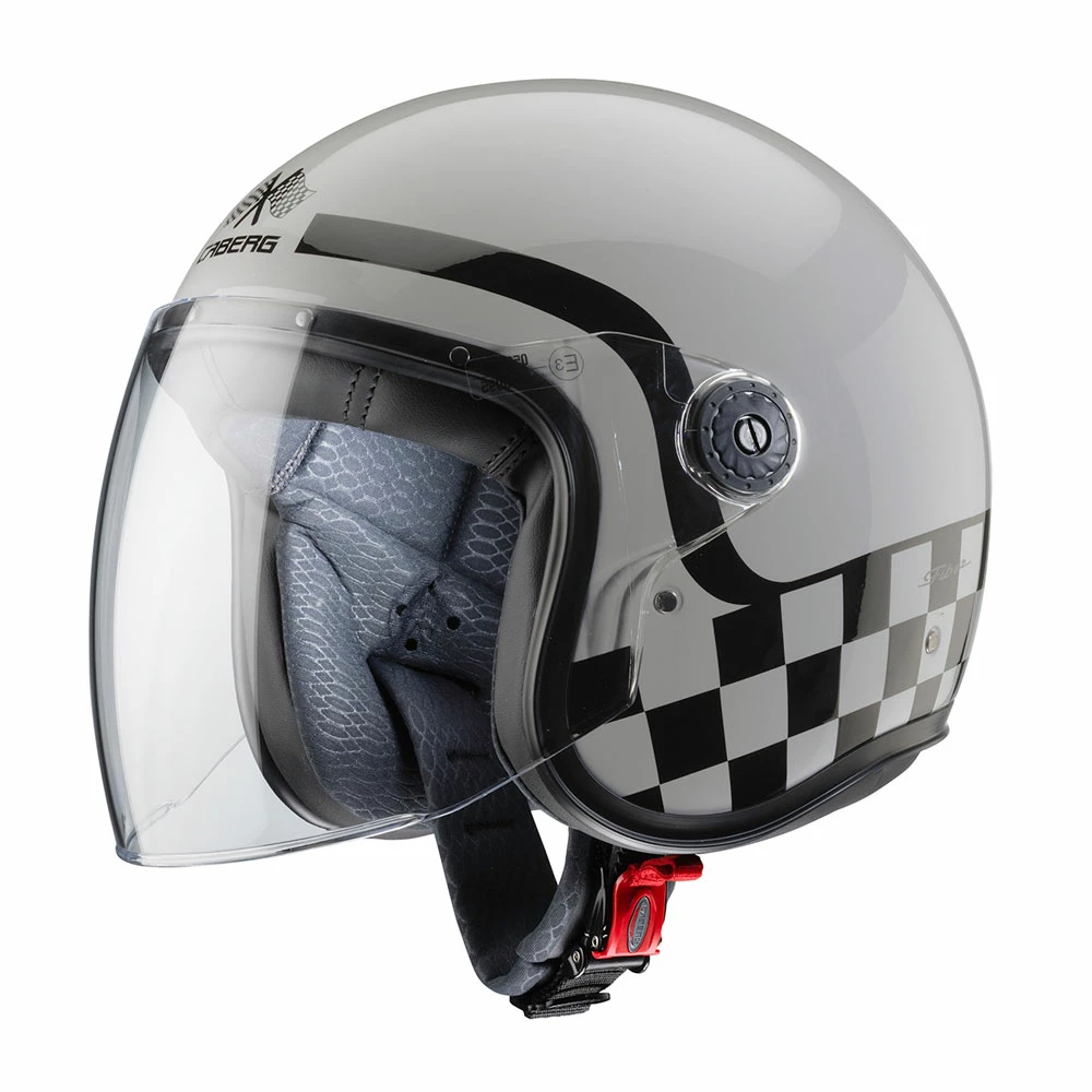 Custom Casco Jet Caberg Freeride Formula Grigio Chiaro - immagine 3