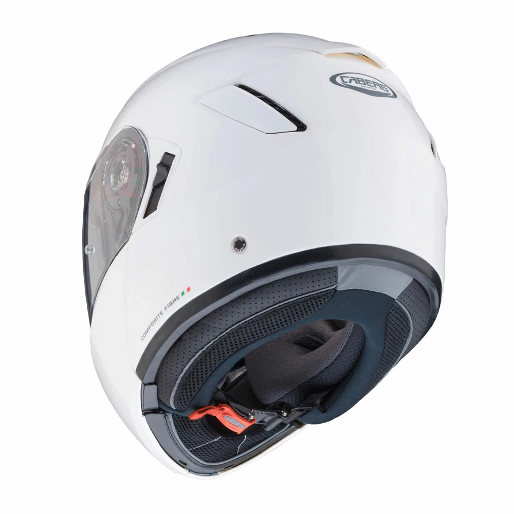 Fibra Casco Modulare Caberg Levo Bianco - immagine 4