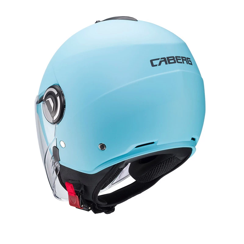 Policarbonato Casco Caberg Riviera V4 Azzurro Opaco - immagine 3