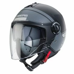 Policarbonato Casco Caberg Riviera V4 Elite Nero Grigio