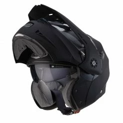 Policarbonato Casco Modulare Caberg Tourmax Nero Opaco