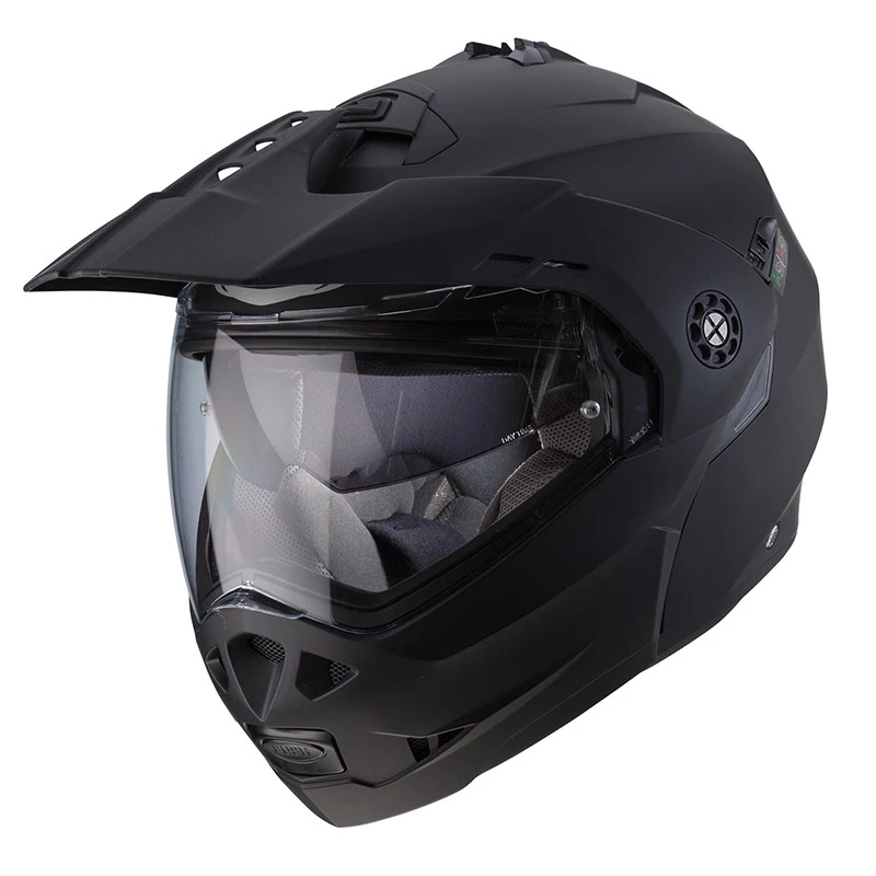 Policarbonato Casco Modulare Caberg Tourmax Nero Opaco - immagine 2