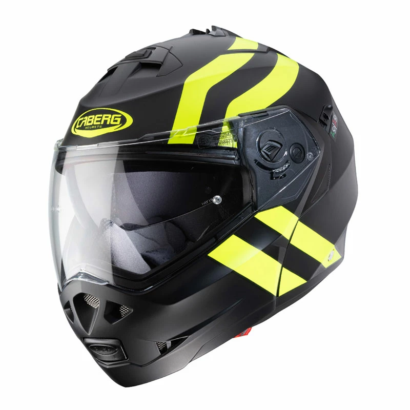 Policarbonato Casco Modulare Caberg Duke 2 Superlegend Giallo - immagine 2