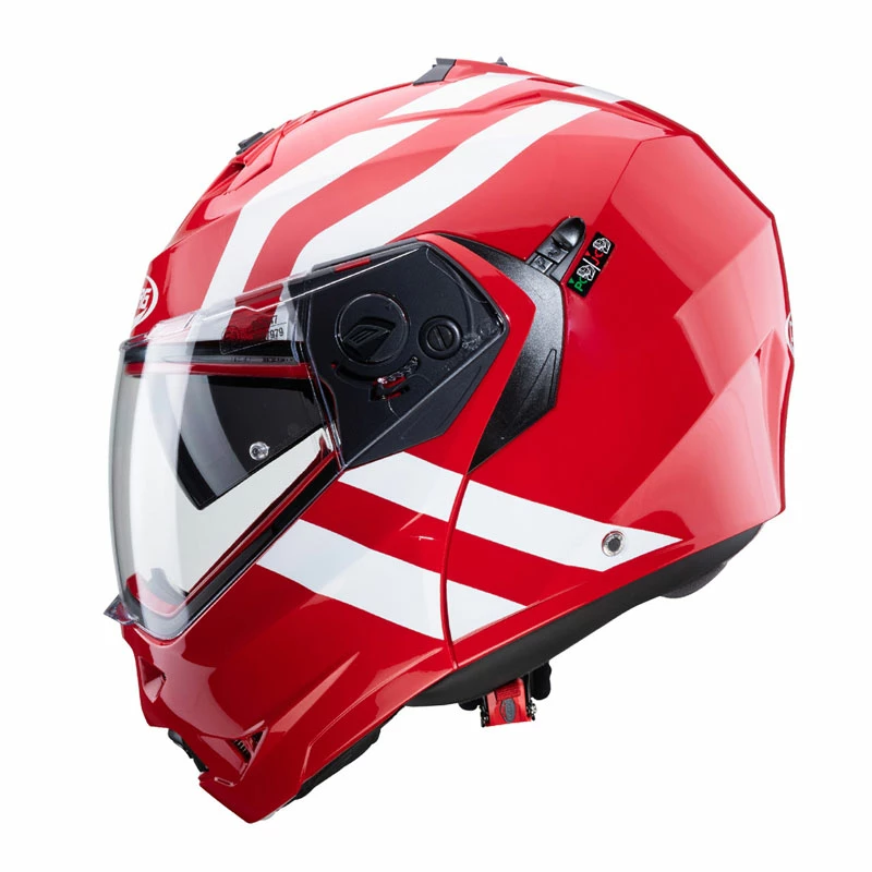 Policarbonato Casco Modulare Caberg Duke 2 Superlegend Rosso - immagine 3